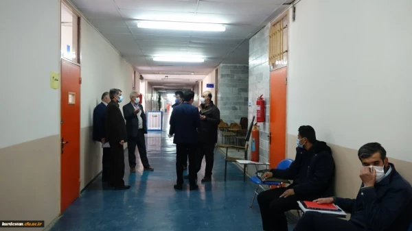 بازدید مدیر امور پردیس های دانشگاه فرهنگیان کردستان از روند مصاحبه داوطلبان ماده 28 8