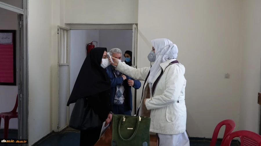 بازدید مدیر امور پردیس های دانشگاه فرهنگیان کردستان از روند مصاحبه داوطلبان ماده 28 10