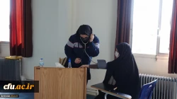 بازدید مدیر امور پردیس های دانشگاه فرهنگیان کردستان از روند مصاحبه داوطلبان ماده 28 11