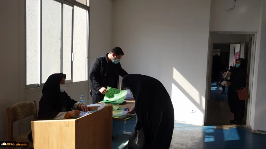 بازدید مدیر امور پردیس های دانشگاه فرهنگیان کردستان از روند مصاحبه داوطلبان ماده 28 12