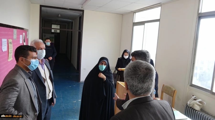 بازدید مدیر امور پردیس های دانشگاه فرهنگیان کردستان از روند مصاحبه داوطلبان ماده 28 14