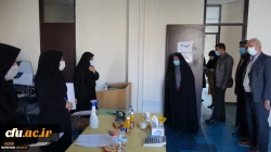 بازدید مدیر امور پردیس های دانشگاه فرهنگیان کردستان از روند مصاحبه داوطلبان ماده 28 17