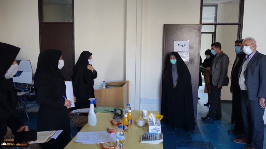 بازدید مدیر امور پردیس های دانشگاه فرهنگیان کردستان از روند مصاحبه داوطلبان ماده 28 17