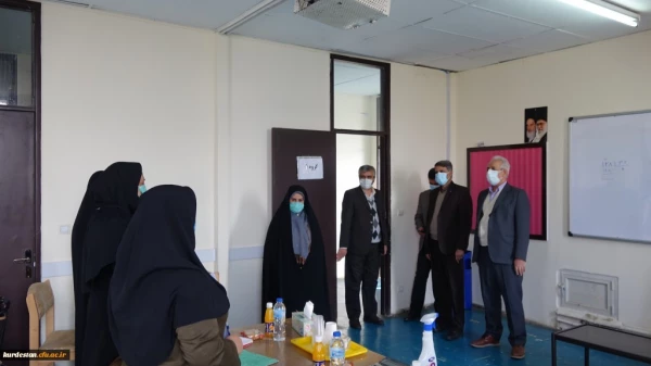 بازدید مدیر امور پردیس های دانشگاه فرهنگیان کردستان از روند مصاحبه داوطلبان ماده 28 18