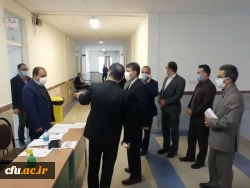 بازدید مدیرکل آموزش و پرورش استان مرکزی از فرآیند مصاحبه آزمون استخدامی سال99 6