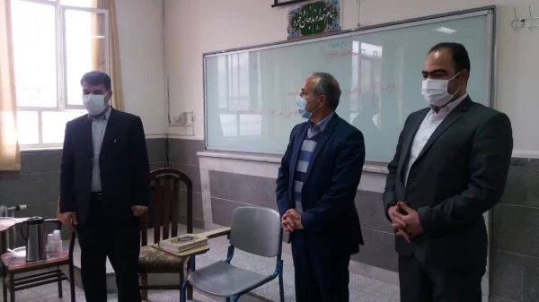 بازدید مدیرکل آموزش و پرورش استان مرکزی از فرآیند مصاحبه آزمون استخدامی سال99 8