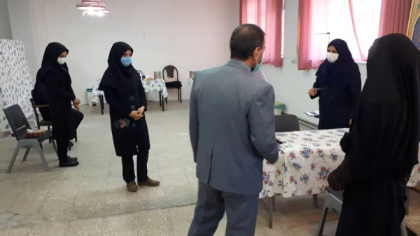 بازدید دکتر محمدی مدیر امورپردیس های استان کرمانشاه از روند مصاحبه پذیرفته شدگان آزمون استخدام پیمانی  3