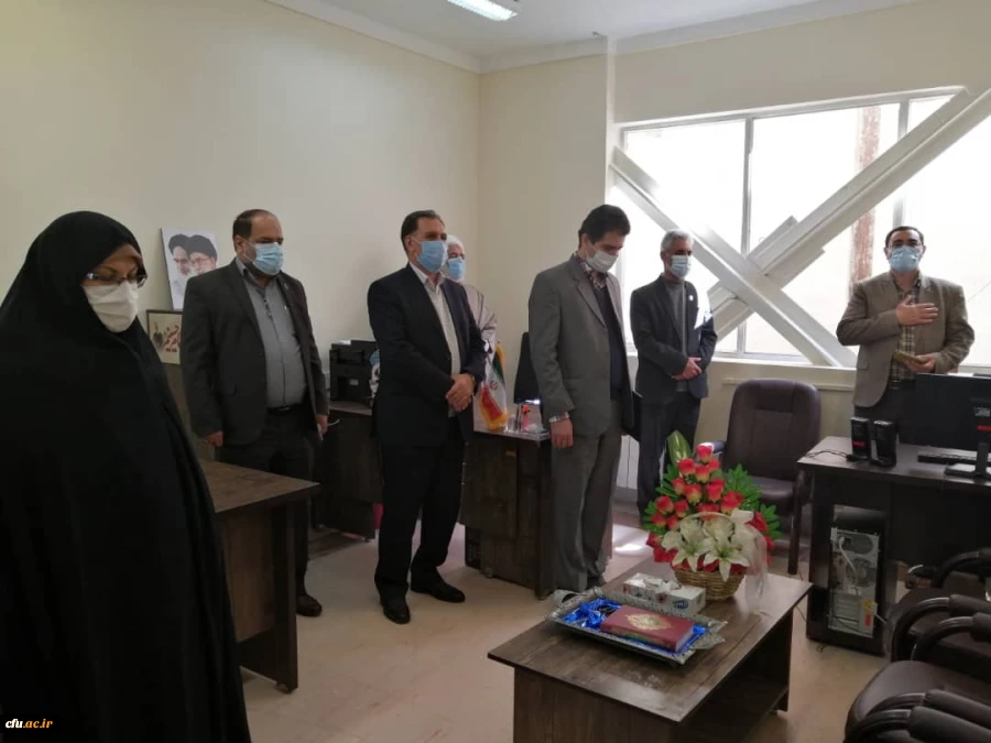 افتتاح دفتر بسیج کارمندان  در مدیریت استانی دانشگاه فرهنگیان فارس   6