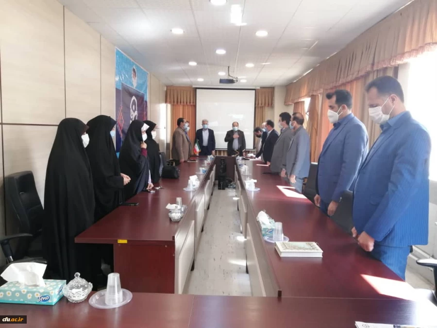  افتتاح دفتر بسیج کارمندان  در مدیریت استانی دانشگاه فرهنگیان فارس   8