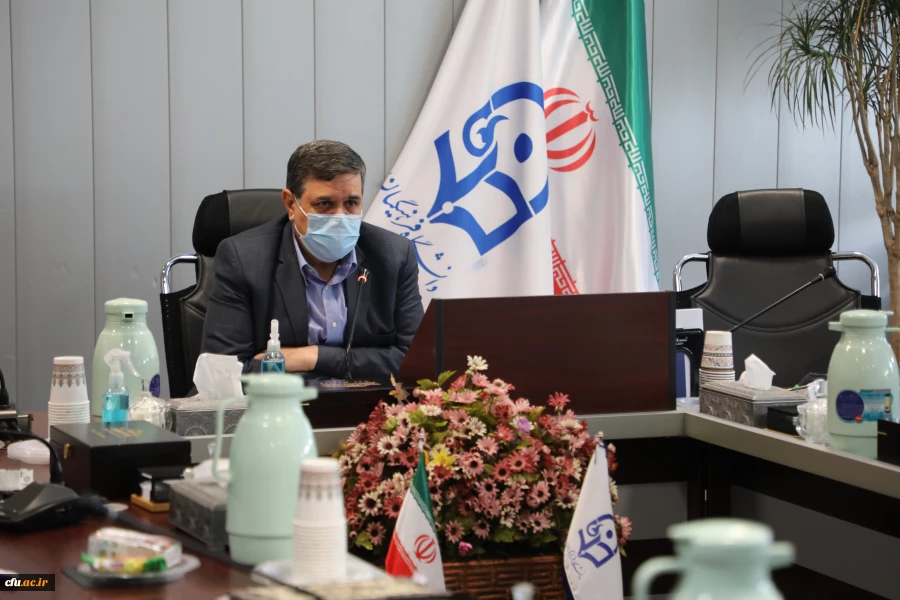 اولین جلسه هماهنگی تدفین شهدای گمنام در سازمان مرکزی 7