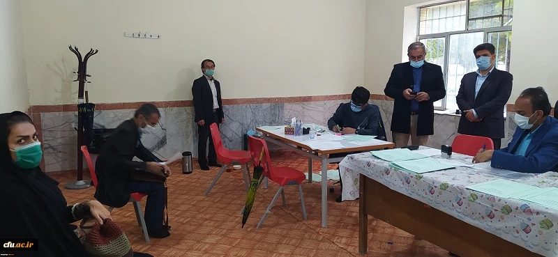 بازدید سرپرست دانشگاه فرهنگیان کهگیلویه و بویراحمد از مصاحبه آزمون استخدامی آموزش و پرورش 4