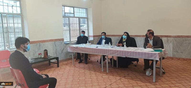 بازدید سرپرست دانشگاه فرهنگیان کهگیلویه و بویراحمد از مصاحبه آزمون استخدامی آموزش و پرورش 9