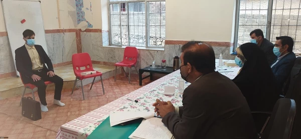 بازدید سرپرست دانشگاه فرهنگیان کهگیلویه و بویراحمد از مصاحبه آزمون استخدامی آموزش و پرورش 10