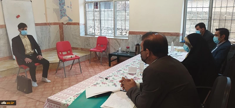 بازدید سرپرست دانشگاه فرهنگیان کهگیلویه و بویراحمد از مصاحبه آزمون استخدامی آموزش و پرورش 10