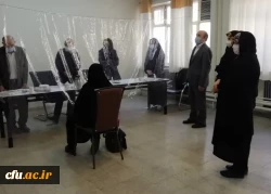 بازدید سرپرست مدیریت امور پردیس های استان تهران از روند برگزاری مصاحبه مرکز شهید باهنر   2