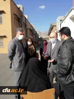 بازدید سرپرست مدیریت امور پردیس های استان تهران از روند برگزاری مصاحبه مرکز شهید باهنر   3