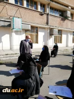 بازدید سرپرست مدیریت امور پردیس های استان تهران از روند برگزاری مصاحبه مرکز شهید باهنر   4