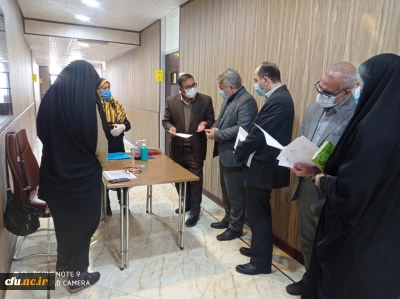 بازدید معاون دانشجویی دانشگاه فرهنگیان  از فرآیند مصاحبه تخصصی آزمون استخدامی آموزش و پرورش