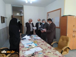 بازدید معاون دانشجویی دانشگاه فرهنگیان از فرآیند مصاحبه تخصصی آزمون استخدامی آموزش و پرورش 2