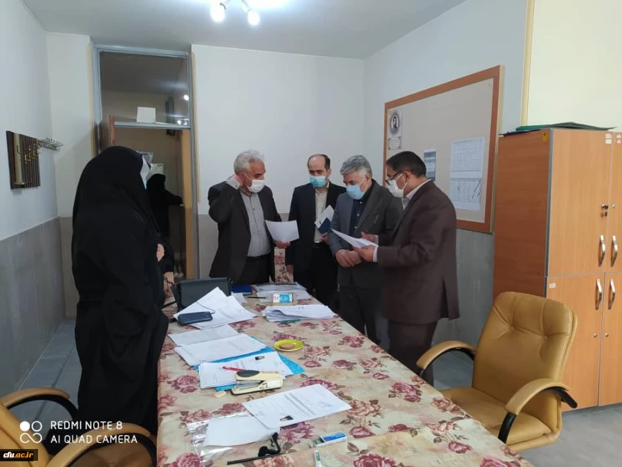 بازدید معاون دانشجویی دانشگاه فرهنگیان از فرآیند مصاحبه تخصصی آزمون استخدامی آموزش و پرورش 2