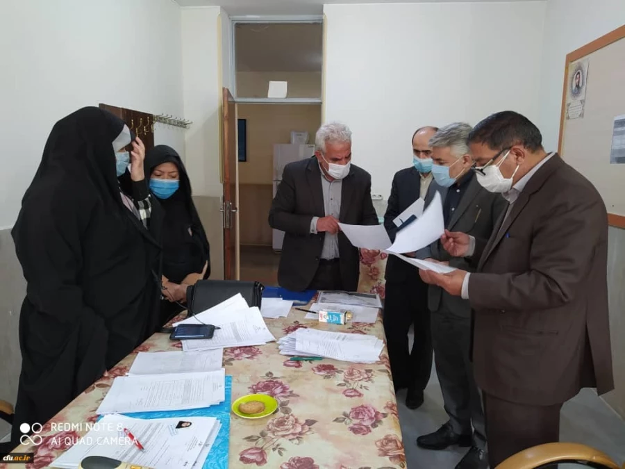 بازدید معاون دانشجویی دانشگاه فرهنگیان از فرآیند مصاحبه تخصصی آزمون استخدامی آموزش و پرورش 3