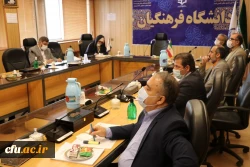 جلسه هم اندیشی جهت تحقق سند تحول در دانشگاه فرهنگیان
 3