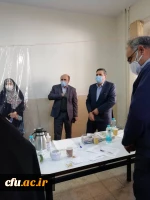 بازدید رییس دانشگاه فرهنگیان از روند مصاحبه مهارت آموزان ماده 28 و فضاهای مرکز شهید باهنر 5