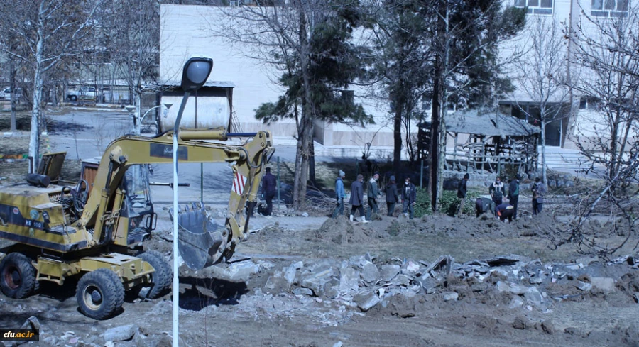 آغاز عملیات اجرایی احداث موزه و پژوهش سرای دانشجویی زنده یاد حاج حسین شکرریز در پردیس شهید بهشتی دانشگاه فرهنگیان مشهد 2