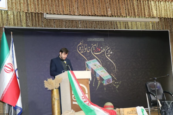 مراسم چهلمین روز تدفین شهید گمنام پردیس فاطمه الزهرا(س) تبریز 7