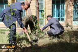 کاشت نهال همزمان با روز درختکاری و فرارسیدن هفته منابع طبیعی
 8