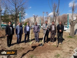  مراسم روز درختکاری در دانشگاه فرهنگیان کرمانشاه برگزارشد. 2