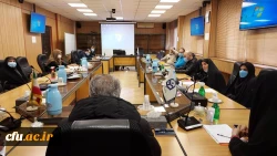 جلسه «آشنایی با فرایند تولید محتوای الکترونیکی دروس کارشناسی پیوسته دانشگاه فرهنگیان» 2