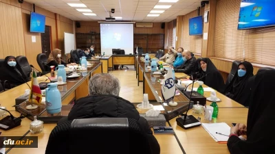 جلسه «آشنایی با فرایند تولید محتوای الکترونیکی دروس کارشناسی پیوسته دانشگاه فرهنگیان»