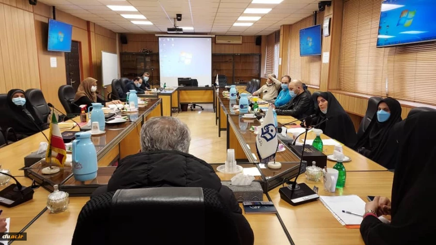 جلسه «آشنایی با فرایند تولید محتوای الکترونیکی دروس کارشناسی پیوسته دانشگاه فرهنگیان» 2