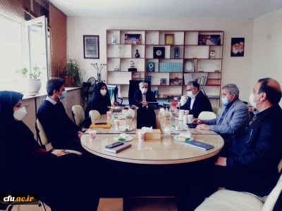 جلسه کارگروه دوره مهارت آموزی در معاونت آموزشی و تحصیلات تکمیلی