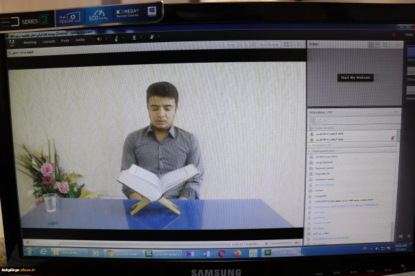 اجرای دوشنبه های قرآنی با حضور حجت الاسلام والمسلمین حسینی نماینده ولی فقیه در استان 9