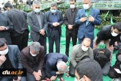 آیین تشییع و تدفین پیکر مطهر شهید گمنام