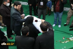 آیین تشییع و تدفین پیکر مطهر شهید گمنام