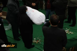 آیین تشییع و تدفین پیکر مطهر شهید گمنام