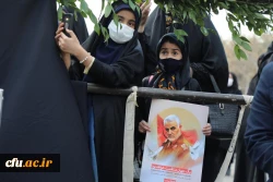 آیین تشییع و تدفین پیکر مطهر شهید گمنام