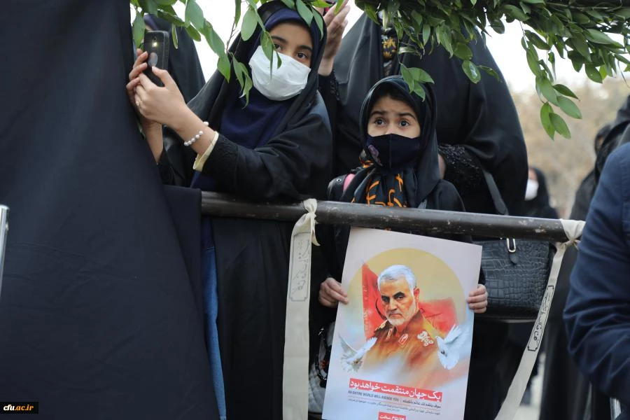 آیین تشییع و تدفین پیکر مطهر شهید گمنام