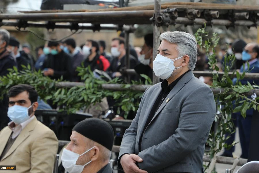 آیین تشییع و تدفین پیکر مطهر شهید گمنام