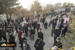 آیین تشییع و تدفین پیکر مطهر شهید گمنام