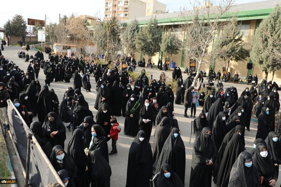 آیین تشییع و تدفین پیکر مطهر شهید گمنام