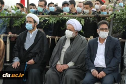 آیین تشییع و تدفین پیکر مطهر شهید گمنام