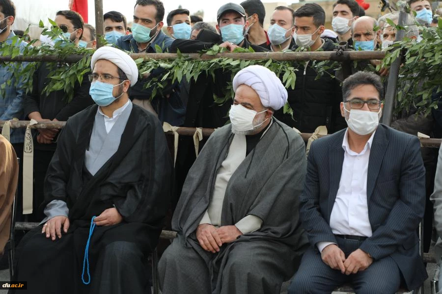 آیین تشییع و تدفین پیکر مطهر شهید گمنام