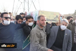 آیین تشییع و تدفین پیکر مطهر شهید گمنام