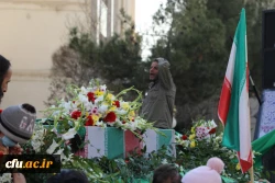 آیین تشییع و تدفین پیکر مطهر شهید گمنام