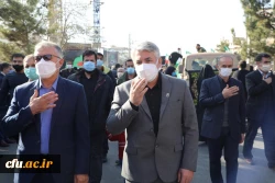 آیین تشییع و تدفین پیکر مطهر شهید گمنام