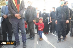 آیین تشییع و تدفین پیکر مطهر شهید گمنام